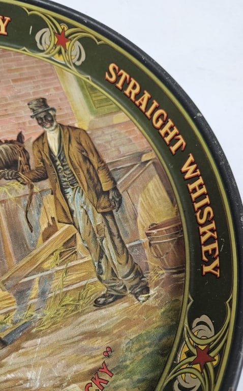 Pre-Prohibition Green River Whiskey Litho Tray - 4