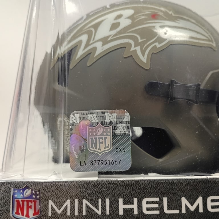Four NFL Player Signed Mini-Helmets w/ Cert - 2