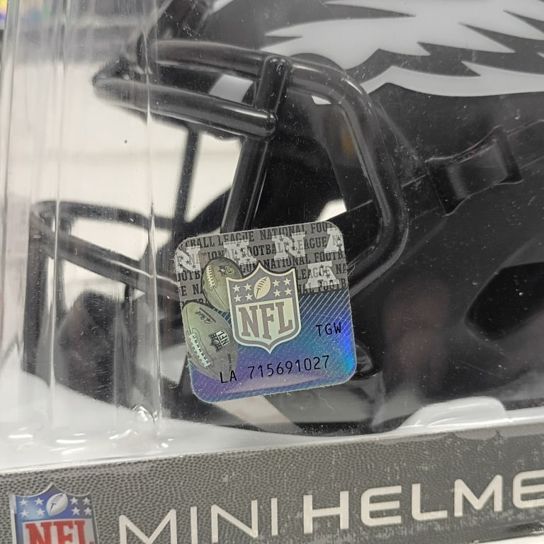 Four NFL Player Signed Mini-Helmets w/ Cert - 5