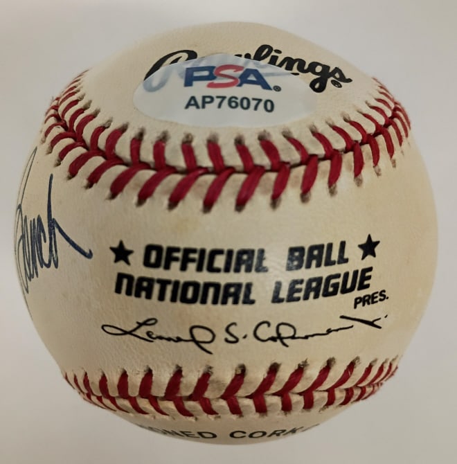 Johnny Bench Signed Rawlings Baseball PSA (1 of 4)