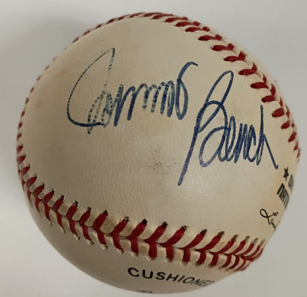 Johnny Bench Signed Rawlings Baseball PSA - 2