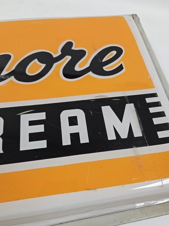 Rare Vintage Biltmore Ice Cream 2-Side Light Sign - 13