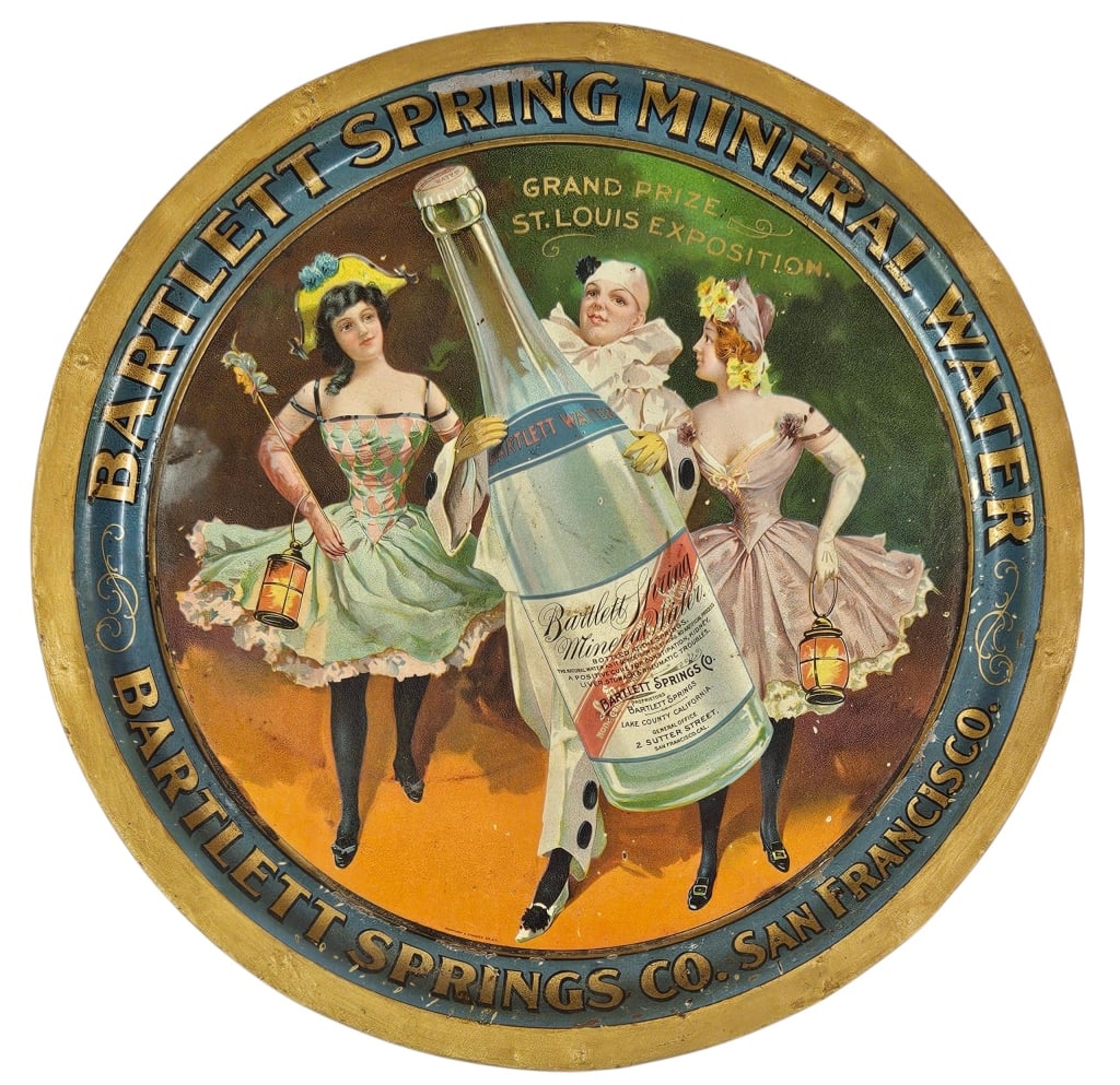 Rare Bartlett Spring Water St. Louis Expo Tray (1 of 9)