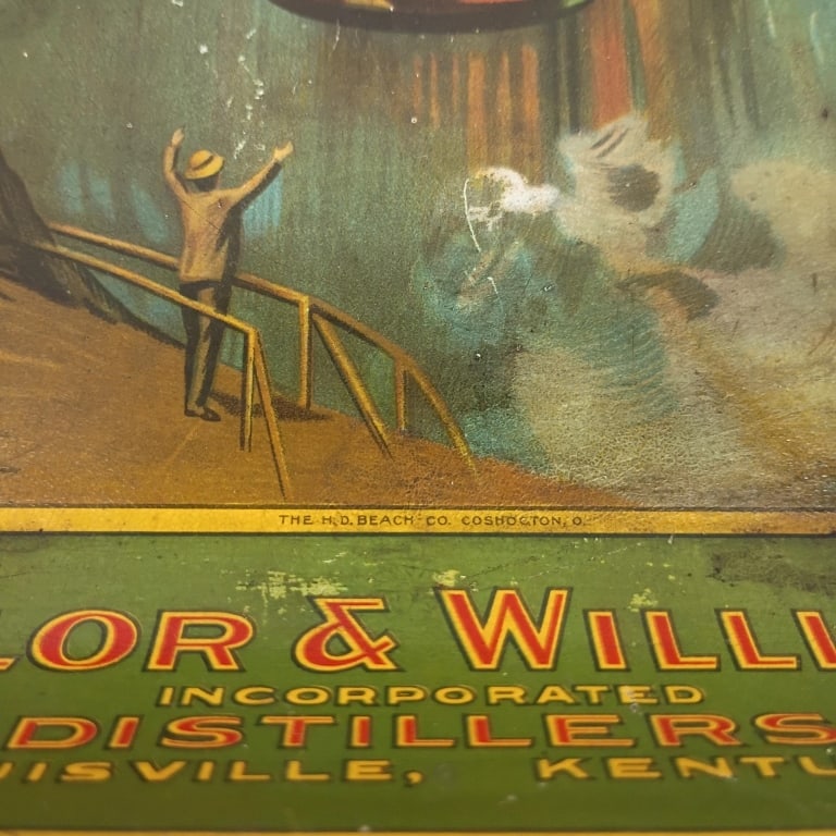 Pre-Pro Taylor Williams Yellowstone Whiskey Tray - 6