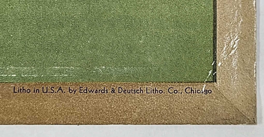 Rare 1943 Coke Time Cardboard Sign Original Frame - 3