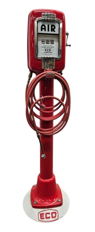Restored Eco Tireflator Air Meter on Pedestal (1 of 12)