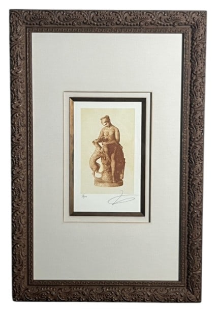 Paolo Lanza Historical Posture 2 Limited Ed Giclee: IMPORTANT NOTE: Please be advised that we offer reasonably priced in-house shipping, but you must select Arrange My Own Shipping as part of your post-auction invoice options. Paolo Lanza "Historical