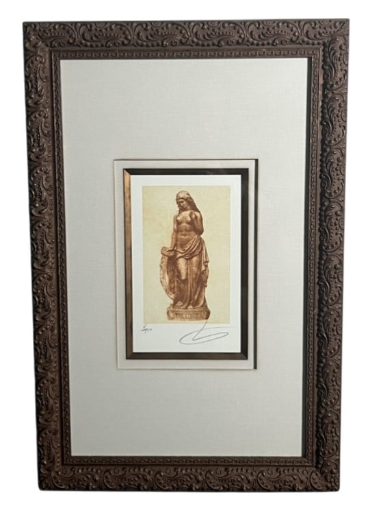 Paolo Lanza Historical Posture 3 Limited Ed Giclee: IMPORTANT NOTE: Please be advised that we offer reasonably priced in-house shipping, but you must select Arrange My Own Shipping as part of your post-auction invoice options. Paolo Lanza "Historical