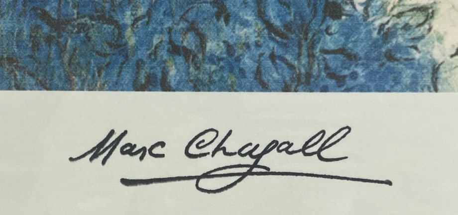 Marc Chagall Signed Lithograph The Magic Flute - 3