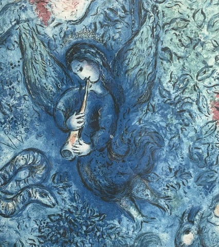 Marc Chagall Signed Lithograph The Magic Flute - 6