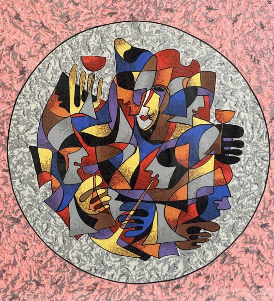 Anatole Krasnyansky Signed Serigraph Wine & Music: IMPORTANT NOTE: Please be advised that we offer reasonably priced in-house shipping, but you must select Arrange My Own Shipping as part of your post-auction invoice options. This is a limited