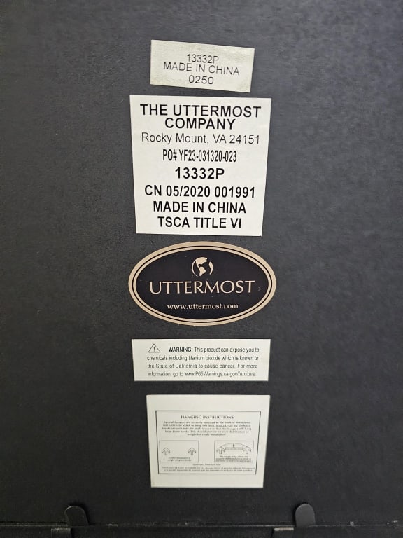 80" Uttermost Designer Vanity Mirror - 5