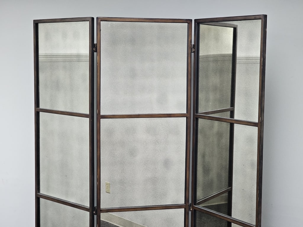 Uttermost Designer Tri-Fold Vanity Mirror - 2