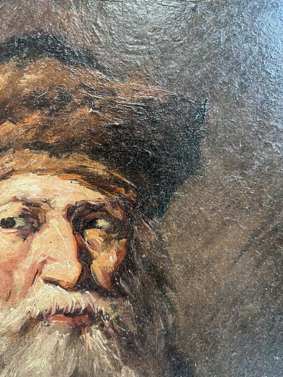 Henry Raschen Original Oil On Board Portrait - 11