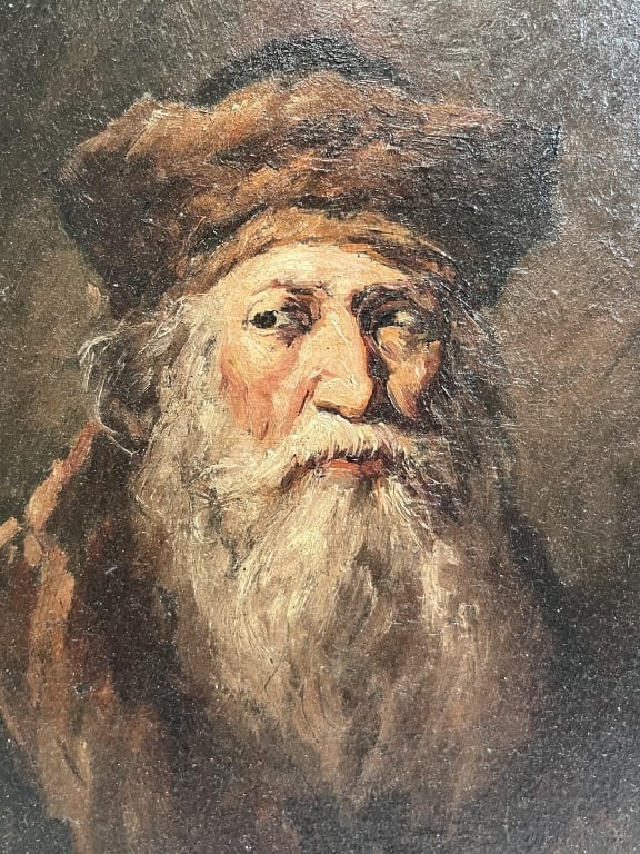 Henry Raschen Original Oil On Board Portrait - 3