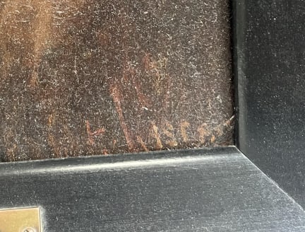 Henry Raschen Original Oil On Board Portrait - 5