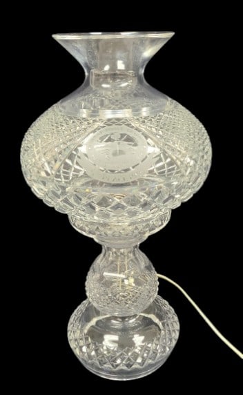 19" Waterford Pebble Beach Pro-Am 5th Place Lamp (1 of 7)