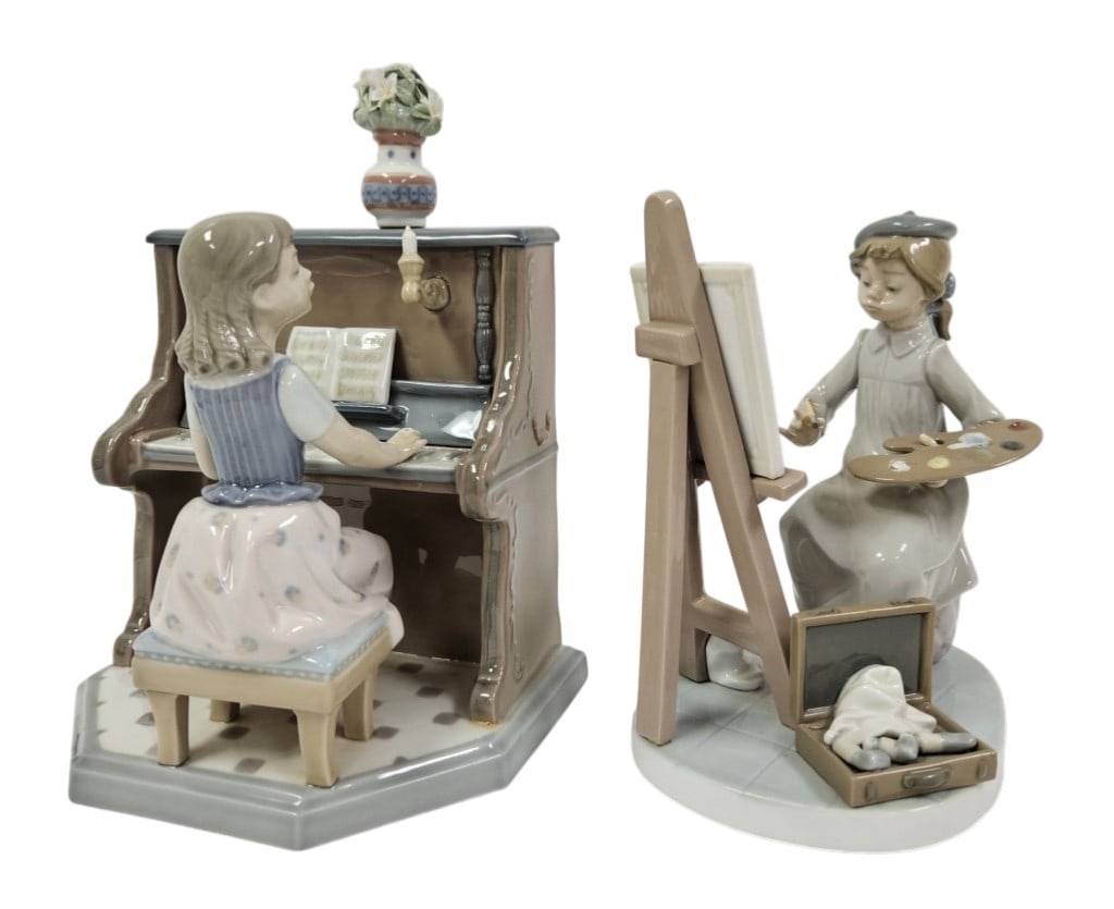 2 Retired Lladro Figures - 5462 & 5363 (1 of 17)