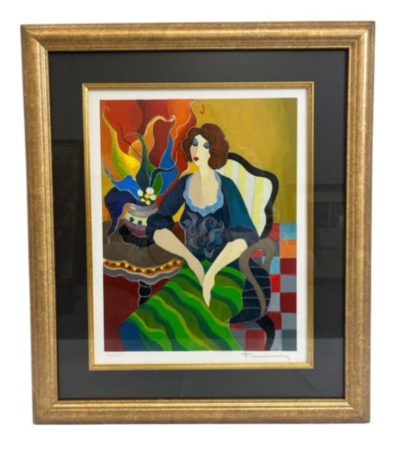 Itzchak Tarkay LE Serigraph Day Dreaming #1 (1 of 9)