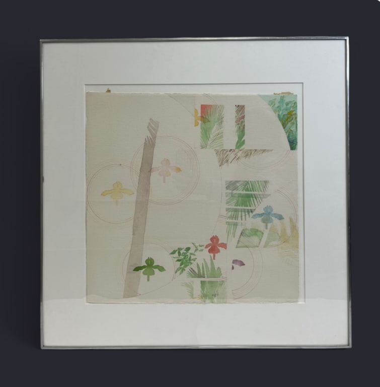 1978 Billy Al Bengston Puerto Escondido Watercolor (1 of 13)