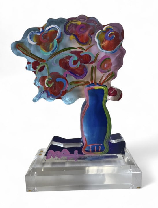 Max Vase of Flowers 377931 Acrylic Sculpture (1 of 10)
