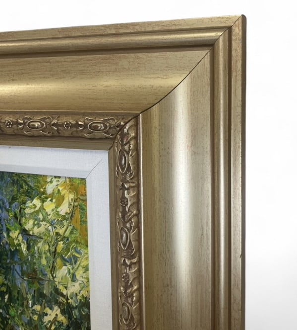 Duaiv "Impression Au Bond De Letang" Oil On Canvas - 16