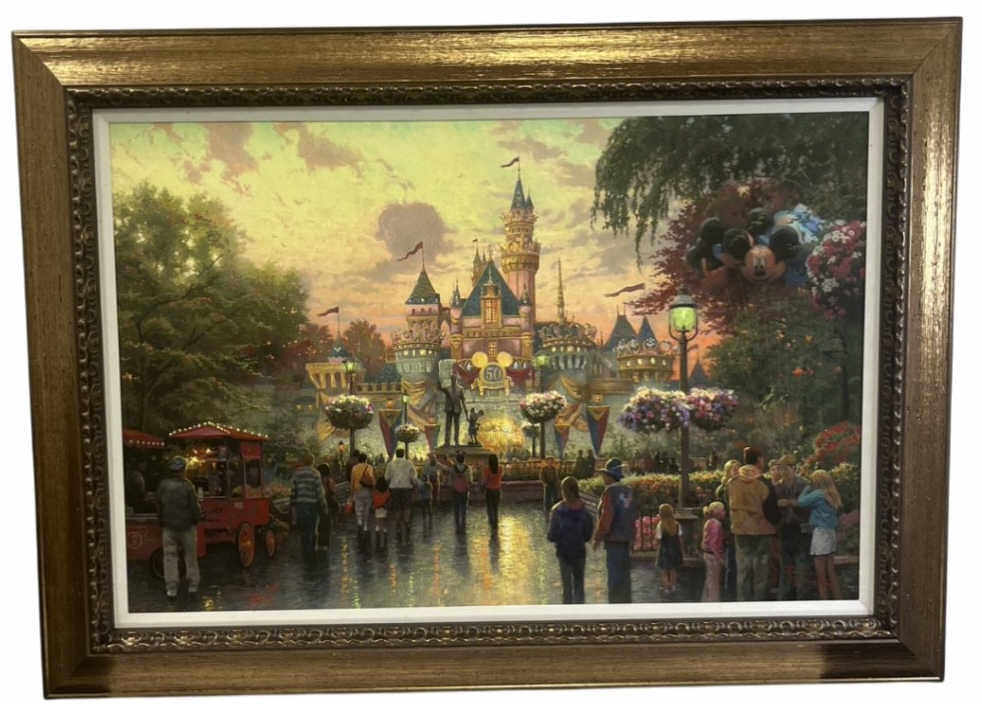 Kinkade "Disneyland's 50th Anniversary" Giclee (1 of 8)