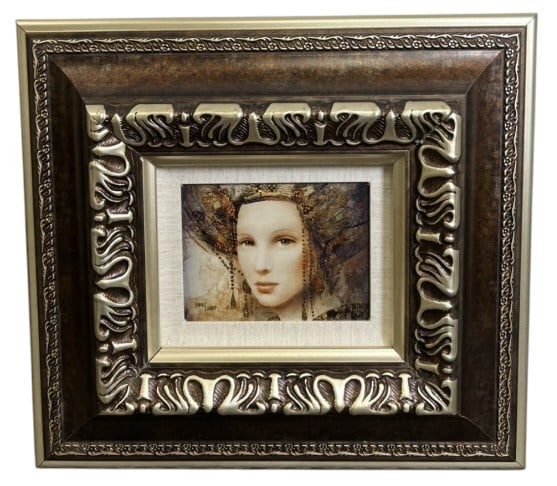 Csaba Markus "Song of Galatea" Giclee On Canvas: IMPORTANT NOTE: Please be advised that we offer reasonably priced in-house shipping, but you must select Arrange My Own Shipping as part of your post-auction invoice options. Csaba Markus "Song of Gal