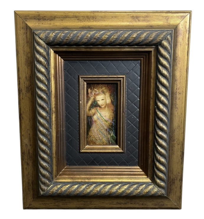 Csaba Markus "Primavera" LE Serigraph On Board: IMPORTANT NOTE: Please be advised that we offer reasonably priced in-house shipping, but you must select Arrange My Own Shipping as part of your post-auction invoice options. Csaba Markus "Primavera" 