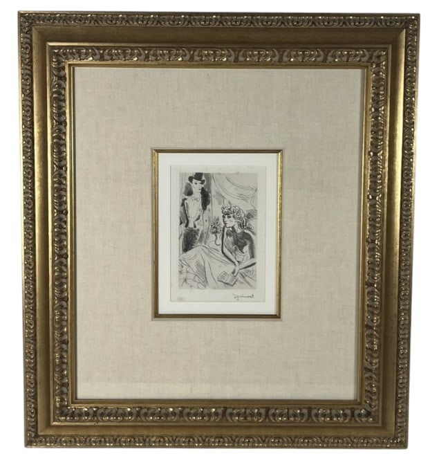 Andre Dignimont Etching On Wove Paper (1 of 11)