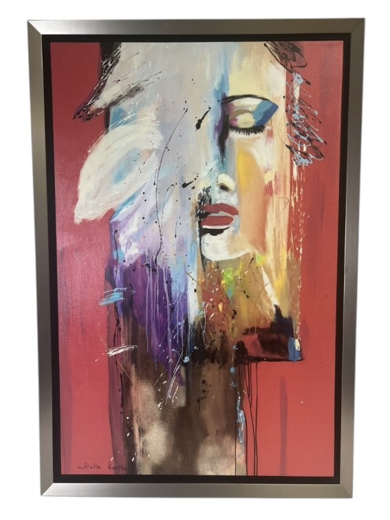Dalia Kantor Limited Ed. Artist Proof On Canvas: IMPORTANT NOTE: Please be advised that we offer reasonably priced in-house shipping, but you must select Arrange My Own Shipping as part of your post-auction invoice options. Dalia Kantor limited