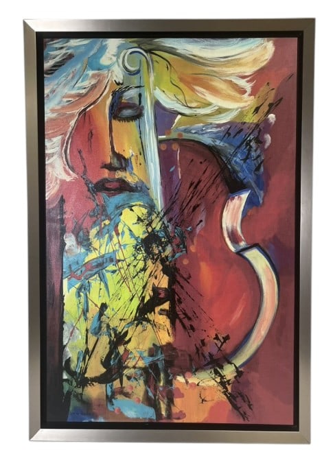 Dalia Kantor Limited Ed. Artist Proof On Canvas: IMPORTANT NOTE: Please be advised that we offer reasonably priced in-house shipping, but you must select Arrange My Own Shipping as part of your post-auction invoice options. Dalia Kantor limited