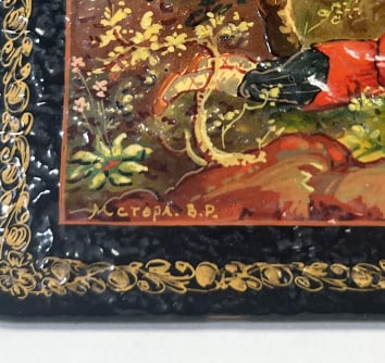 Mstera Russian Lacquer Box - 11