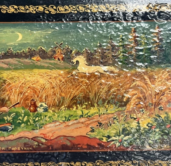Mstera Russian Lacquer Box - 12