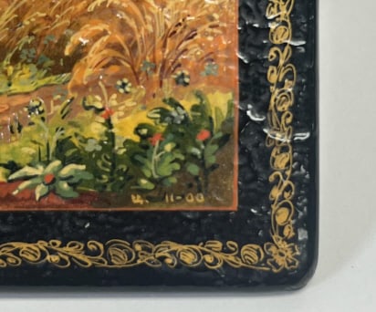 Mstera Russian Lacquer Box - 15