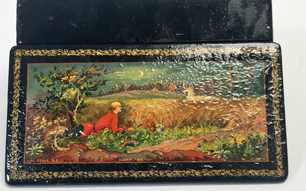 Mstera Russian Lacquer Box - 16