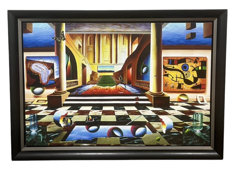 Ferjo "Timeless Voyage" LE Giclee On Canvas: IMPORTANT NOTE: Please be advised that we offer reasonably priced in-house shipping, but you must select Arrange My Own Shipping as part of your post-auction invoice options. Ferjo "Timeless Voyage" l