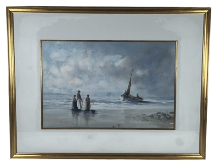 Edward Emerson (Irish 1852-1931) Watercolor (1 of 10)