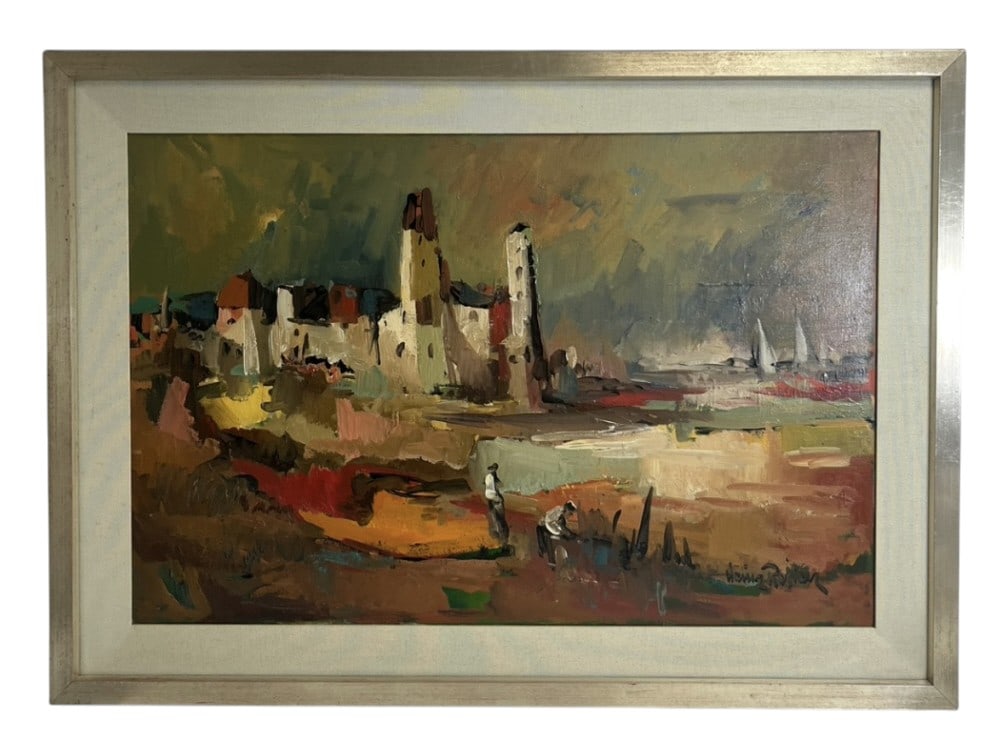 Heinz Rosien Original Oil Painting On Canvas (1 of 15)