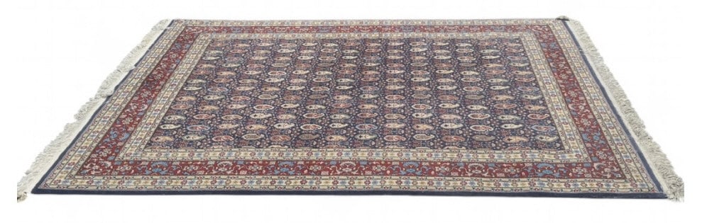 Turkey Bokhara Royal Blue Rug: IMPORTANT NOTE: Please be advised that we offer reasonably priced in-house shipping, but you must select Arrange My Own Shipping as part of your post-auction invoice options. Turkey Bokhara royal blue