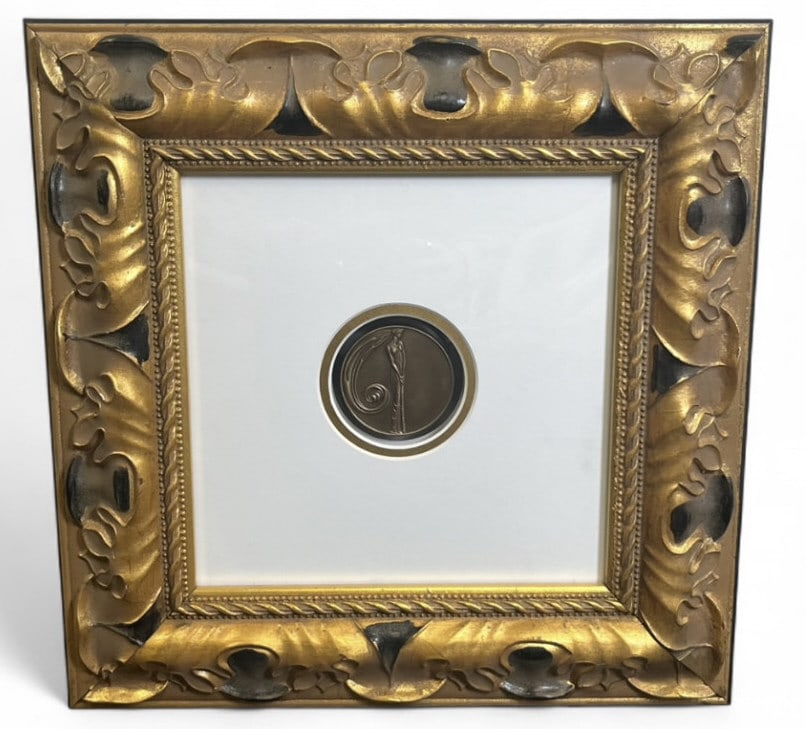 Erte (Romain De Tirtoff) Bonds Of Love Medallion (1 of 9)
