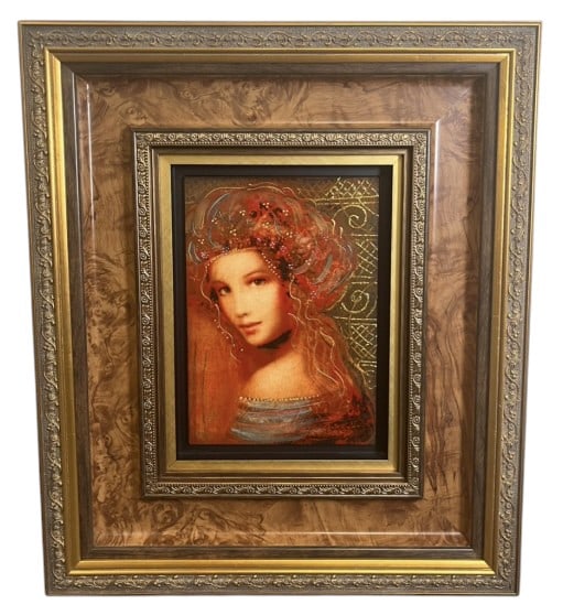 Csaba Markus "Woman Of The Spring" HC Caldograph: IMPORTANT NOTE: Please be advised that we offer reasonably priced in-house shipping, but you must select Arrange My Own Shipping as part of your post-auction invoice options. Csaba Markus "Woman of