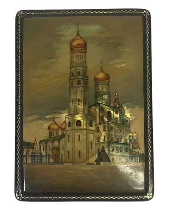 Fedoskino 1993 Russian Lacquer Box (1 of 13)