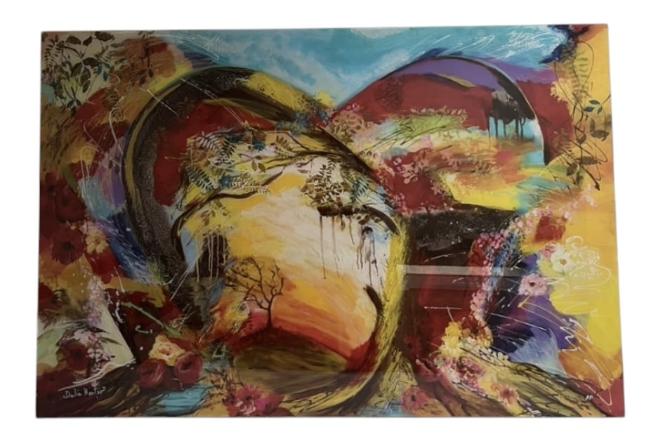 Dalia Kantor Artist Proof Acrylic On Plexiglass: IMPORTANT NOTE: Please be advised that we offer reasonably priced in-house shipping, but you must select Arrange My Own Shipping as part of your post-auction invoice options. Dalia Kantor, artist proo
