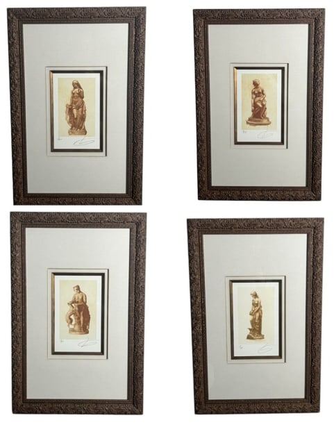 Paolo Lanza Historical Posture Series LE Giclee: IMPORTANT NOTE: Please be advised that we offer reasonably priced in-house shipping, but you must select Arrange My Own Shipping as part of your post-auction invoice options. Paolo Lanza "Historical P
