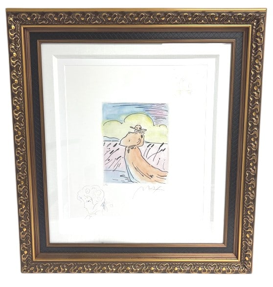 Peter Max Walking in Reeds Etching w/ Remarques (1 of 7)