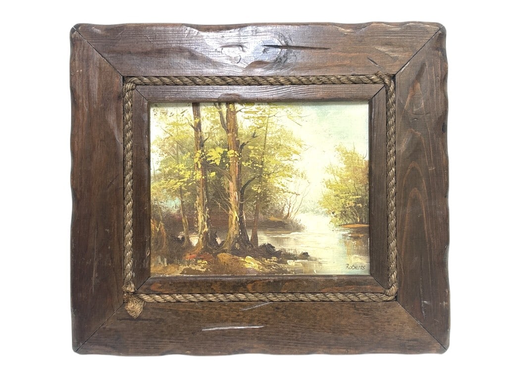 Roberts Nature Landscape Oil Painting On Canvas (1 of 6)