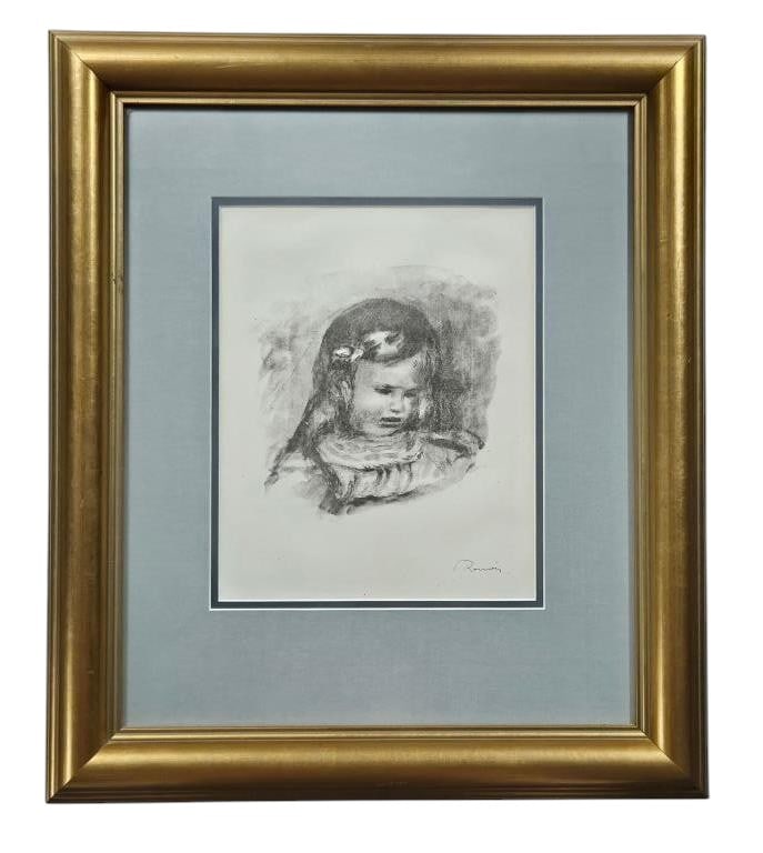 Renoir - "Claude..., la Tete Baissee" Vollard Ed. (1 of 8)