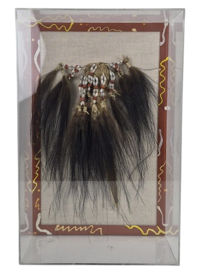 Middle Sepik Region, Papua New Guinea Necklace: IMPORTANT NOTE: Legacy Auctions offers reasonably priced in-house and 3rd Party shipping options, but you must select Arrange My Own Shipping as part of your post-auction purchase options. This