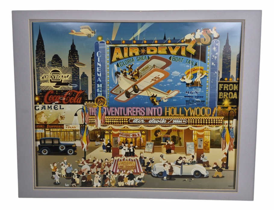 Hiro Yamagata Serigraph: IMPORTANT NOTE: Legacy Auctions offers reasonably priced in-house and 3rd Party shipping options, but you must select Arrange My Own Shipping as part of your post-auction purchase options. Hiro